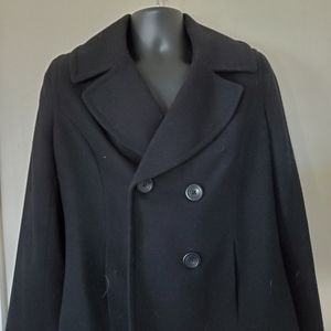 black dress coat